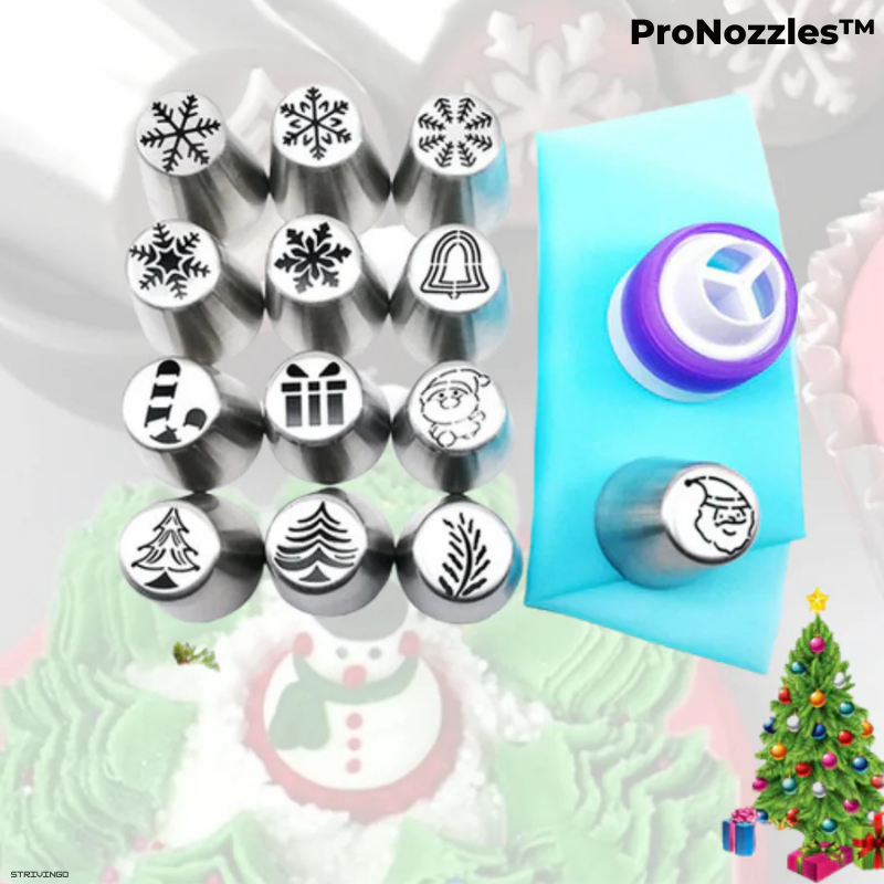 ProNozzles™ – Precieze decoratieset voor creatieve meesterwerken [50% Korting]
