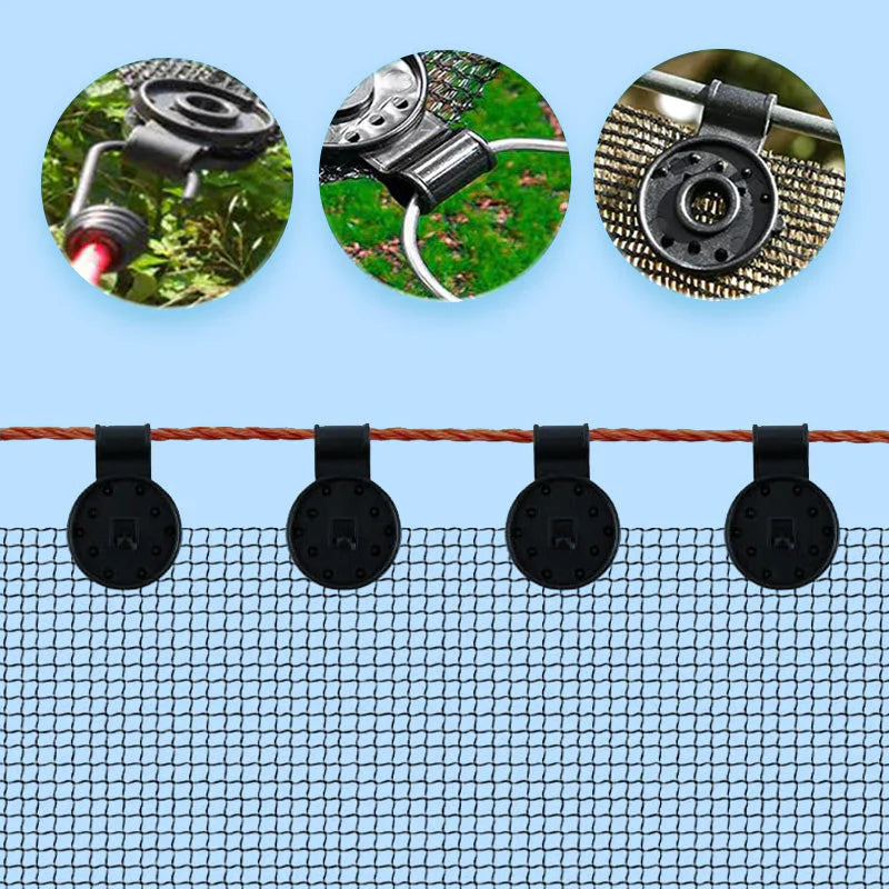 20 + 20 Gratis | SchutzClip™ - Veilige bevestigingsclip voor schaduwdoeken [Laatste dag korting]