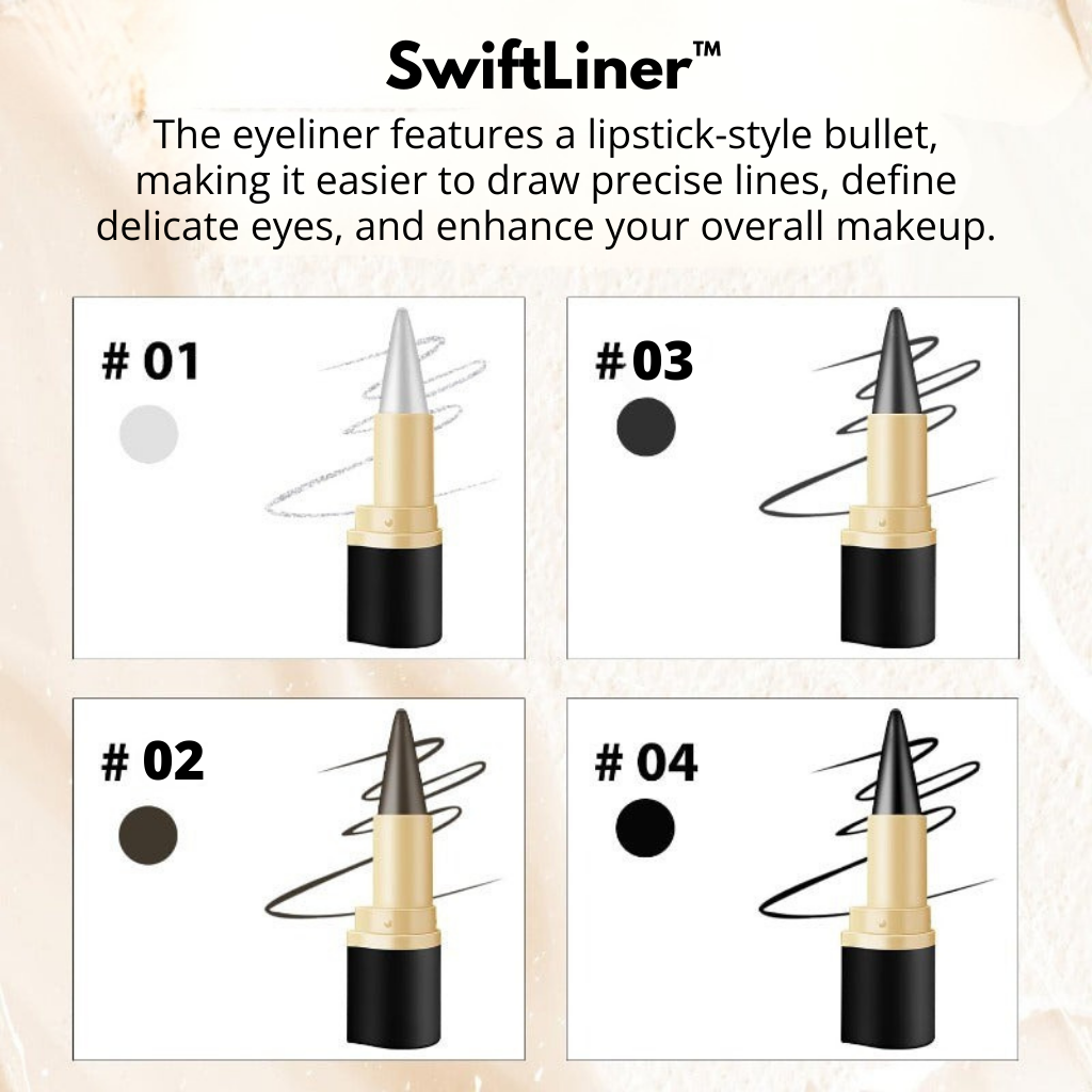 SwiftLiner™ – Waterdichte Gel-Eyeliner voor Perfecte, Langdurige Lijnen [1+1 Gratis]