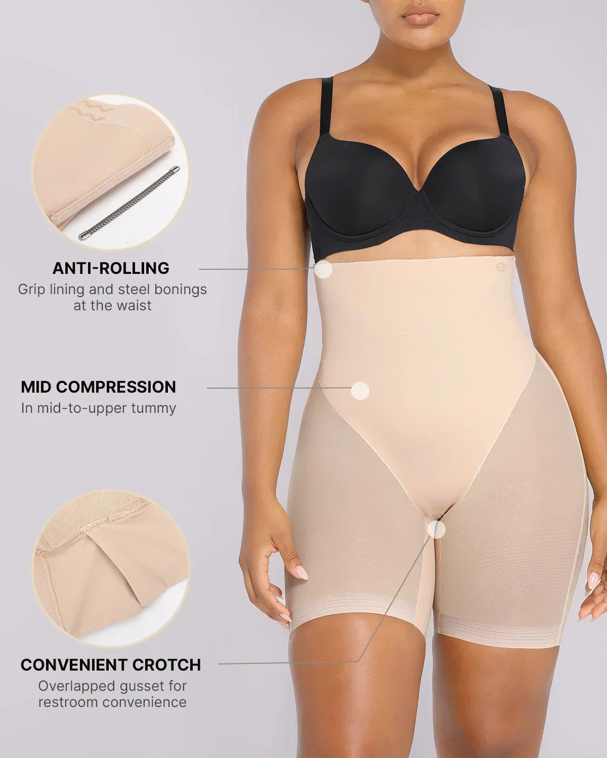 BootShape – Figurvormende High-Waist-Shorts voor een zelfverzekerde uitstraling | 50% korting
