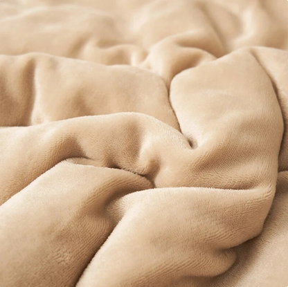 Flanel-fleece knuffeldeken – zacht, warm en machinewasbaar