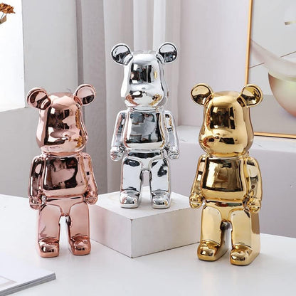 Berensculptuur van kunsthars – moderne decoratief beeldje voor thuis