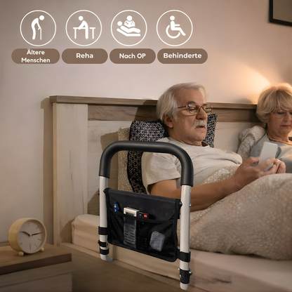BedClip™ – Bedhekje met Grip voor Veilig In- en Uitstappen