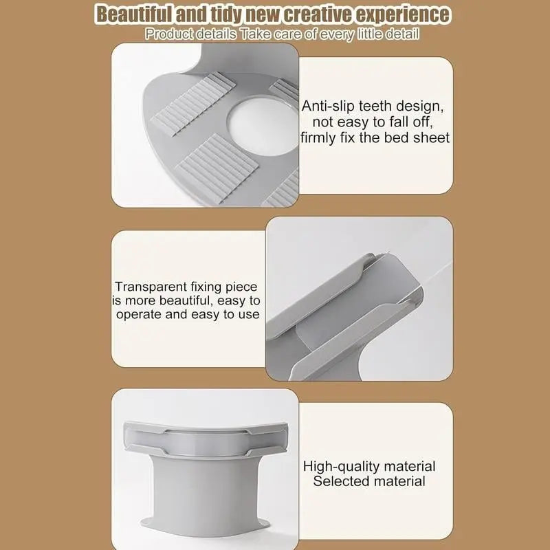 BedClip™ – Antislip bevestiging voor een ontspannen, rustige slaap [2 + 2 Gratis]