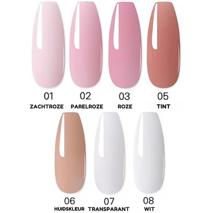 Gelora™ DIY Polygel Nagelset – Professionele Nagelverlenging Thuis