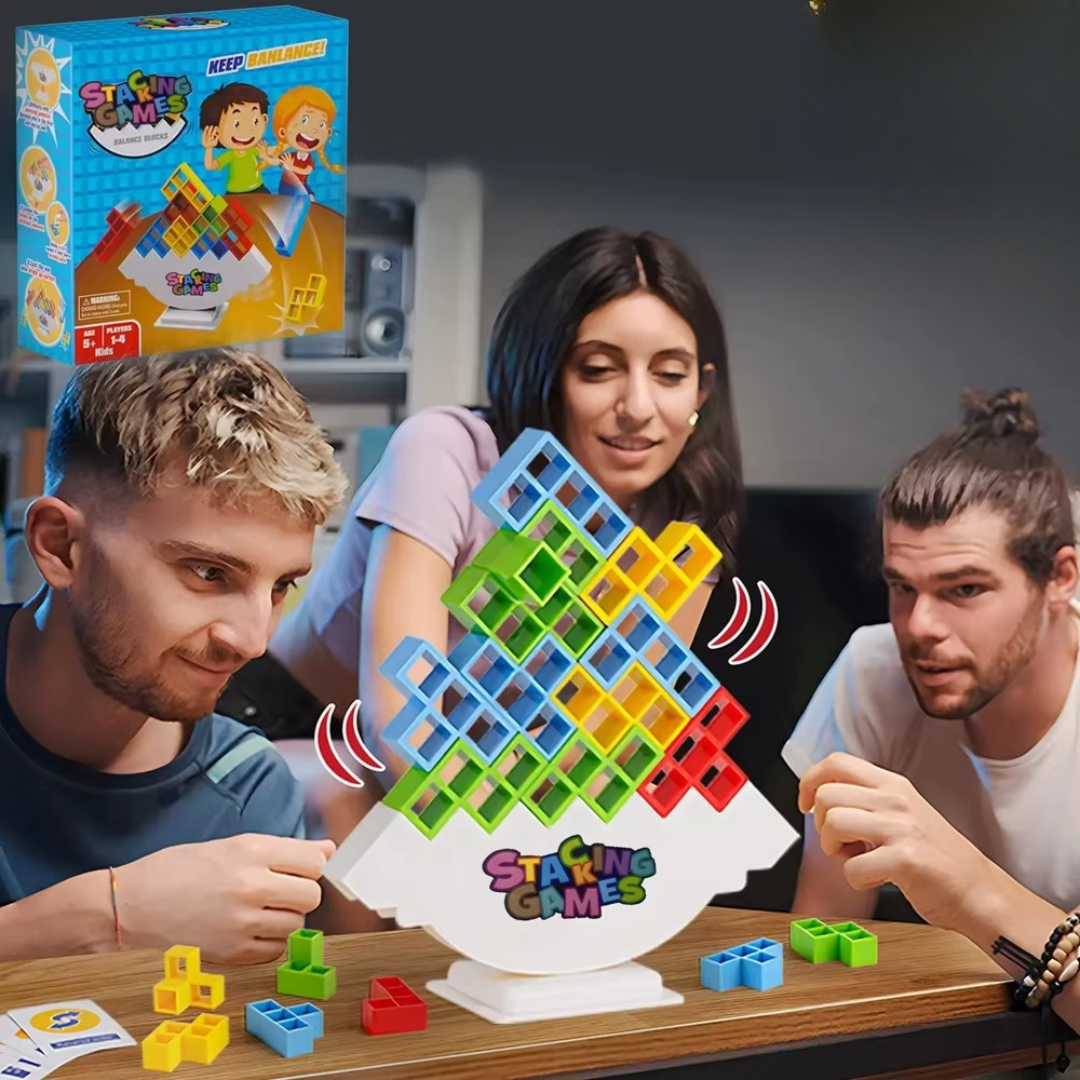 ToppleTowers™ - 3D torenspel voor behendigheid en plezier voor het hele gezin [50% Korting].