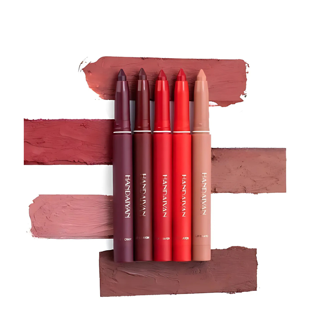 SilkPout™ – 2-in-1 lippenstift en contourpotlood, langhoudend en veegvast, 6–8 uur draagcomfort [50% Korting]