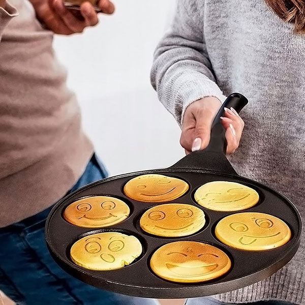 HappiPan™ – Smiley-pannenkoekenpan voor vrolijk ontbijtplezier [50% Korting]