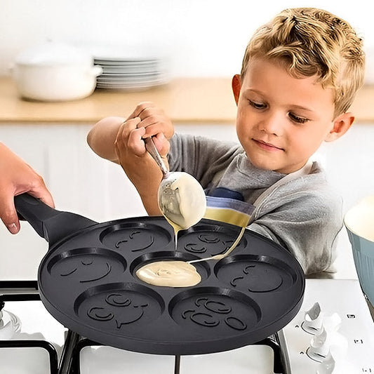 HappiPan™ – Smiley-pannenkoekenpan voor vrolijk ontbijtplezier [50% Korting]
