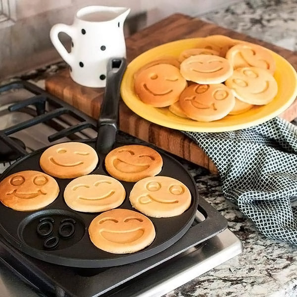 HappiPan™ – Smiley-pannenkoekenpan voor vrolijk ontbijtplezier [50% Korting]