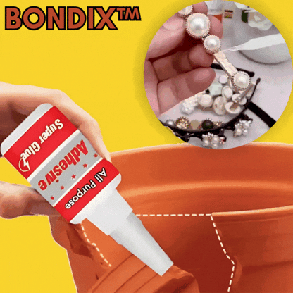 Bondix™ – Veelzijdige secondelijm voor snelle en sterke reparaties [1 + 1 Gratis]