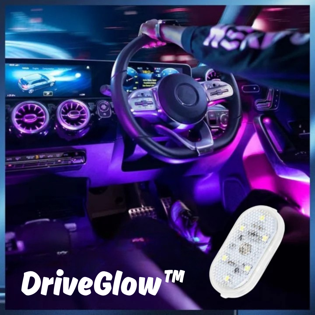 DriveGlow™ – Draadloos LED-licht voor stijlvolle interieurverlichting [1 + 1 Gratis]
