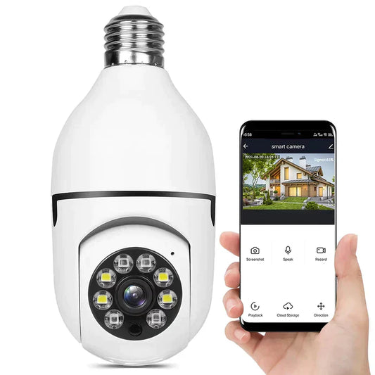 SecureLight™ - Gloeilamp camera [50% Korting]