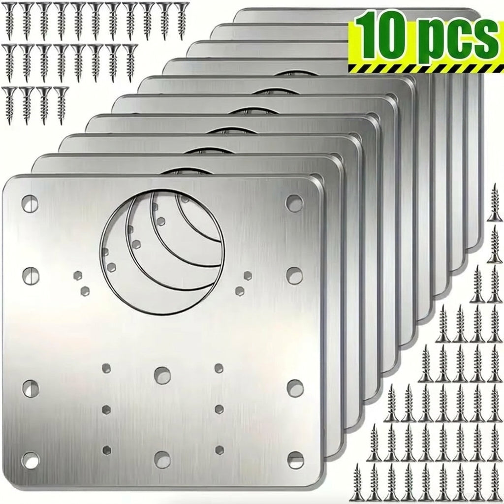 HingePlate – Scharnier-Reparatieplaat voor snelle meubelreparaties | 5 + 5 Gratis