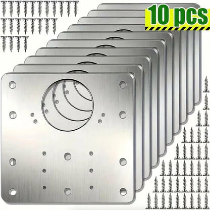 HingePlate – Scharnier-Reparatieplaat voor snelle meubelreparaties | 5 + 5 Gratis