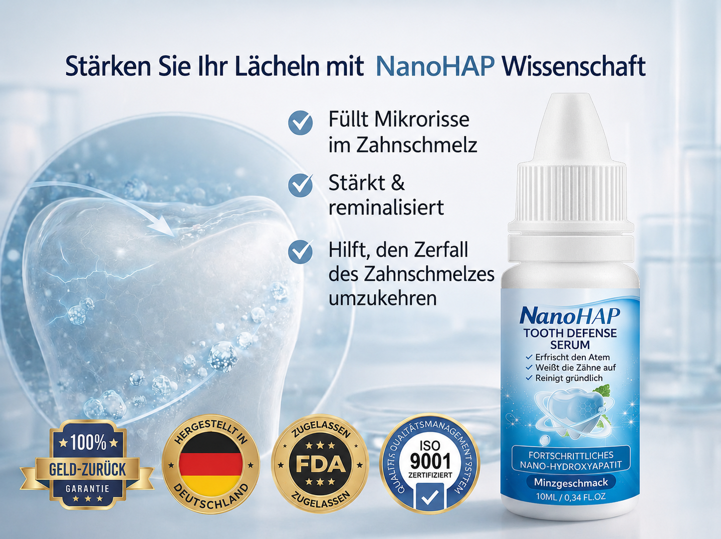 SmileHap – Tandbeschermingsserum voor stralend mooie tanden [50% korting]