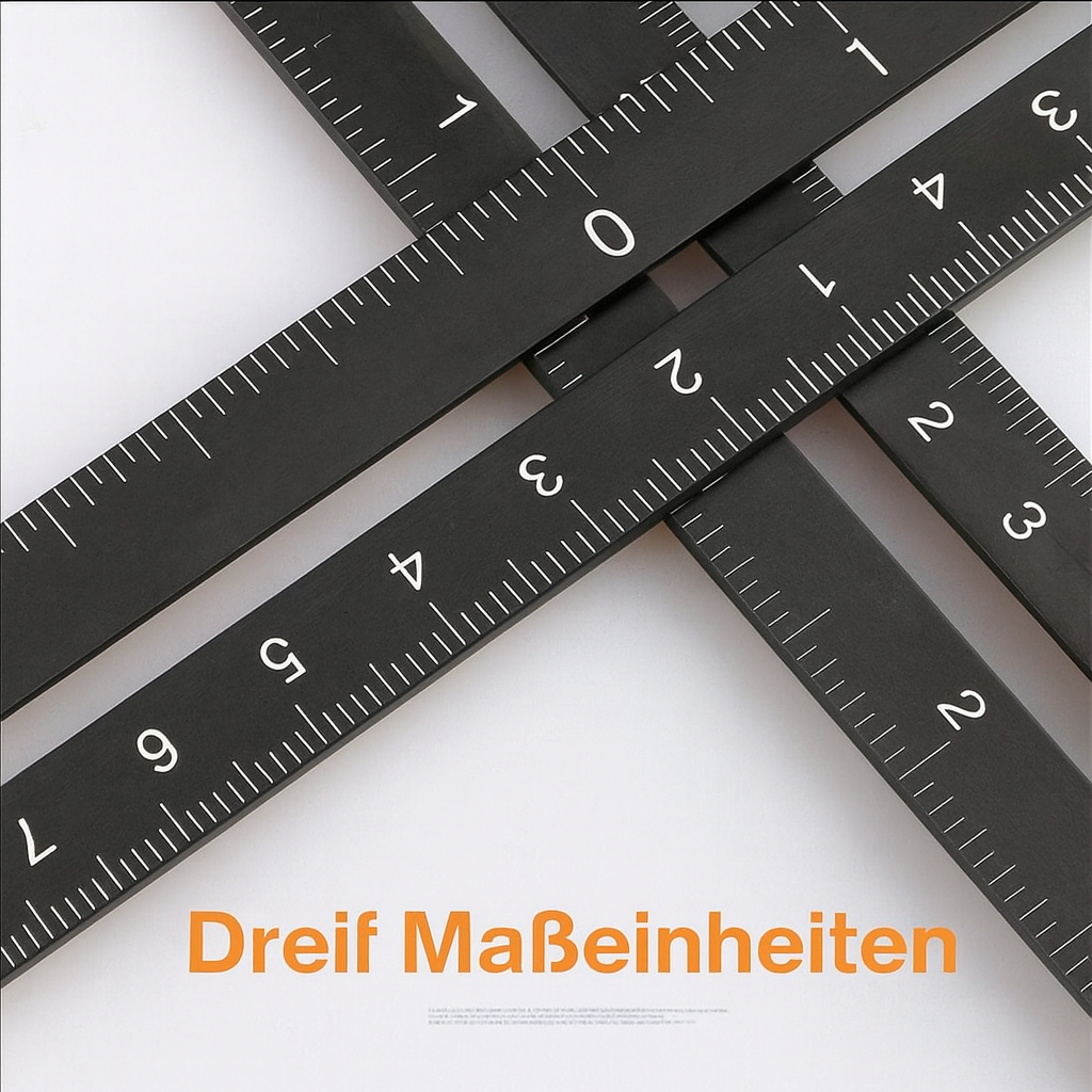 FlexiAngle – Flexibele Multi-Hoek Meetlat voor Precieze Hoekmetingen