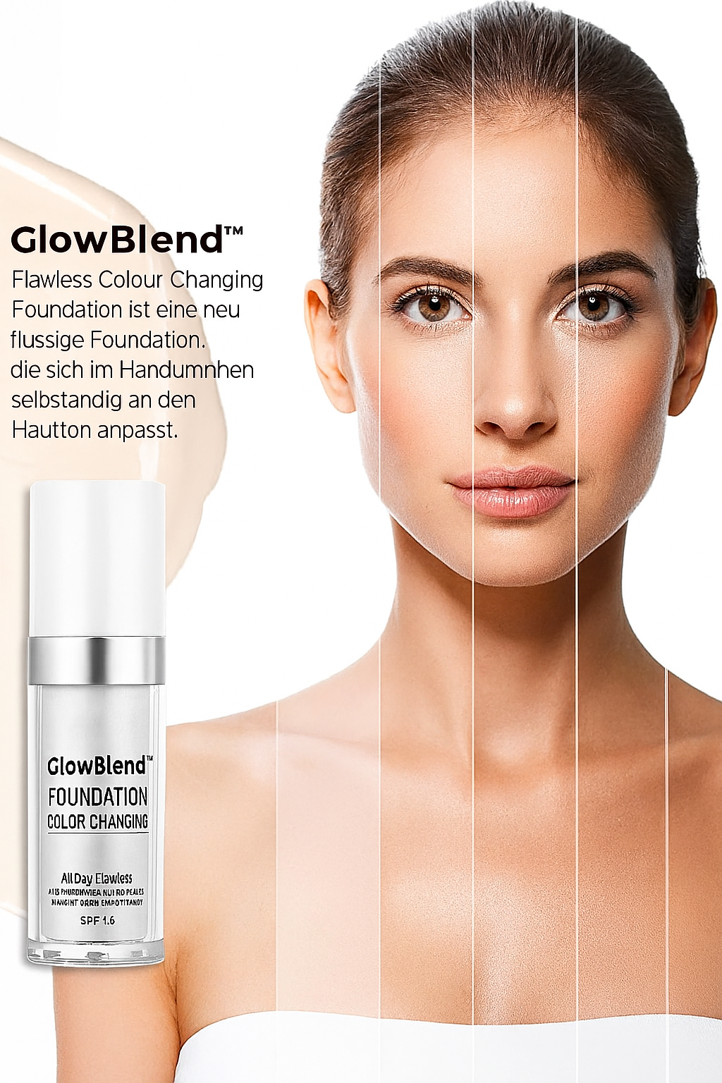 GlowBlend™ – De revolutie voor rijpe huid voor een jeugdige uitstraling [1 + 1 Gratis]