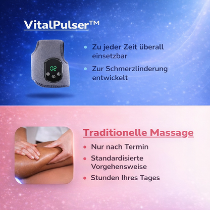 VitalPulser – 3-in-1 Massageapparaat voor onmiddellijke pijnverlichting & diepe spierontspanning [50% korting]