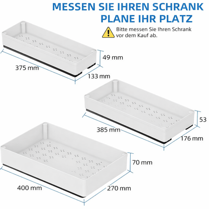 FlexiSlide™ Uitschuifbaar Kastorganizer – Meer Orde & Ruimte in Huis