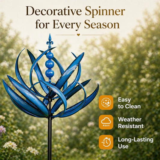 WindBloom – Elegante tuindecoratie met fascinerende windrotatie [50% korting]