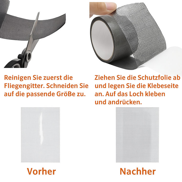 BugBlocker – Vliegenhorreparatiepatch tegen Muggen & Insecten