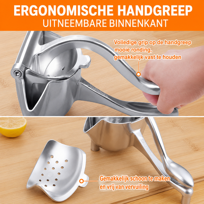 FreshPress – Verse Sap in Seconden, Helemaal Zonder Stroom [50% Korting]