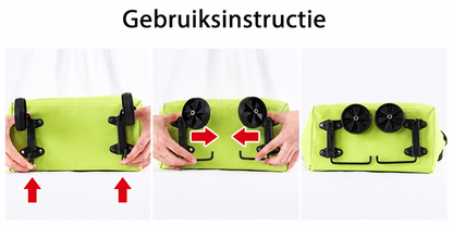 FlexiCart – Winkelen zonder sjouwen – compact, rollend, praktisch [50% korting]