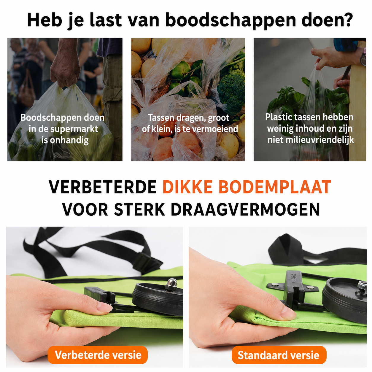 FlexiCart – Winkelen zonder sjouwen – compact, rollend, praktisch [50% korting]