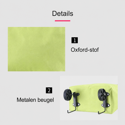 FlexiCart – Winkelen zonder sjouwen – compact, rollend, praktisch [50% korting]