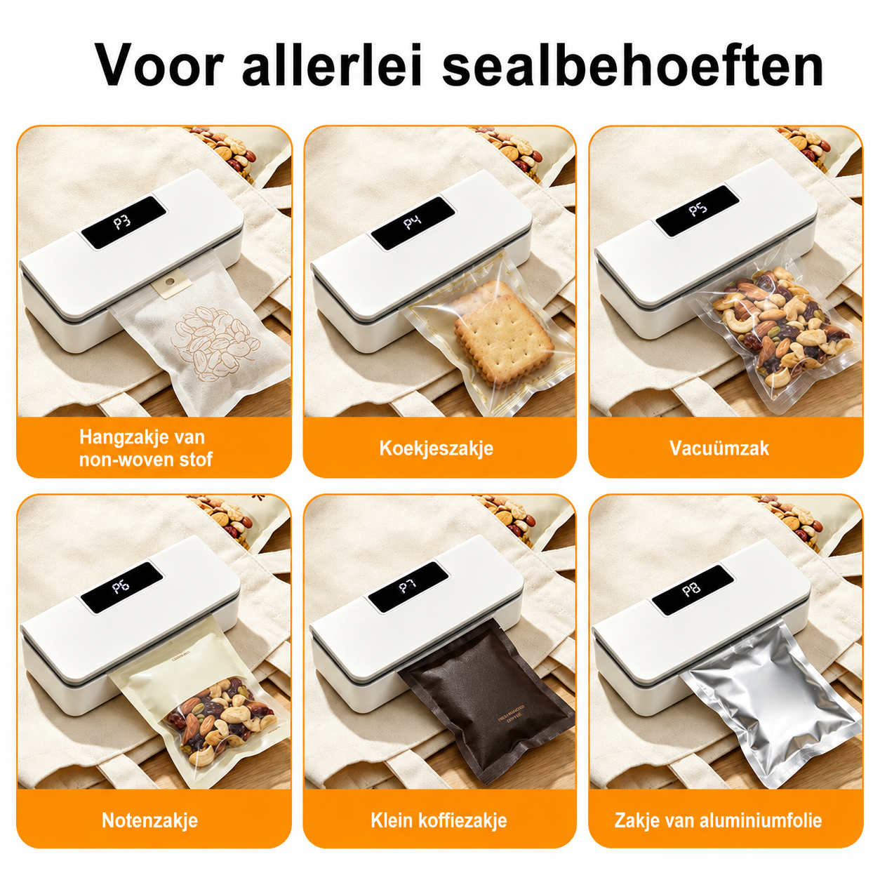 SealMate – Snacks langer vers, zakken veilig gesloten | 50% korting