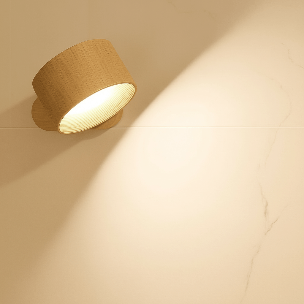 Draadloze LED-wandlamp met afstandsbediening – Scandinavisch design