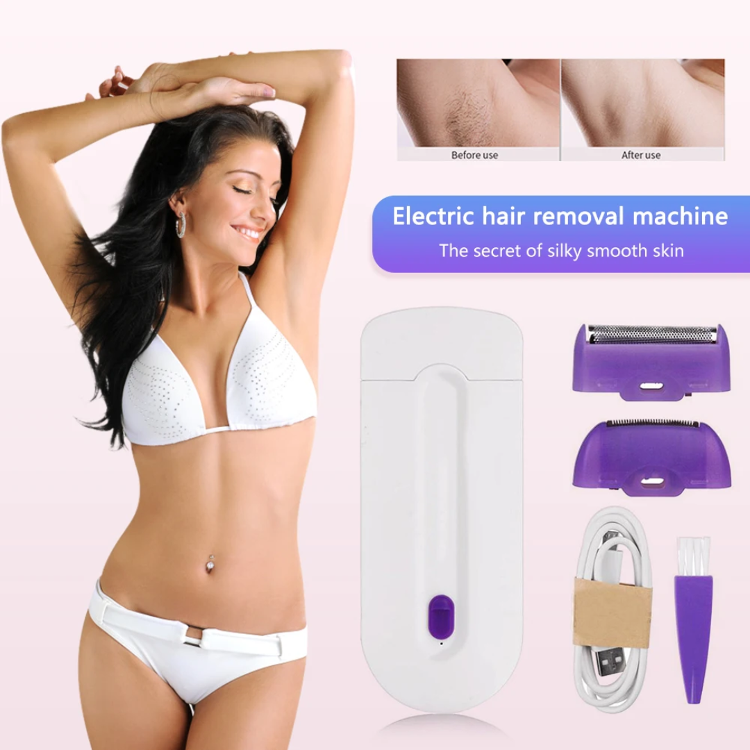 LaserRemover™ – Pijnloze Haarverwijdering Thuis | 1 + 1 Gratis