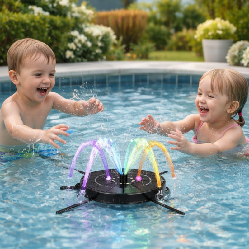 SolarFountain™ – Legendarische interactieve zonne-waterfontein met decoratief tuinontwerp [50% Korting]