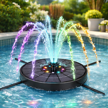 SolarFountain™ – Legendarische interactieve zonne-waterfontein met decoratief tuinontwerp [50% Korting]