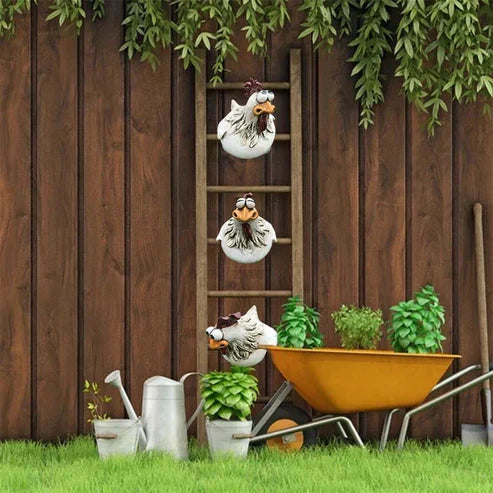 SmileyChicken™ Tuin Decoratie Kip | VANDAAG 50% KORTING