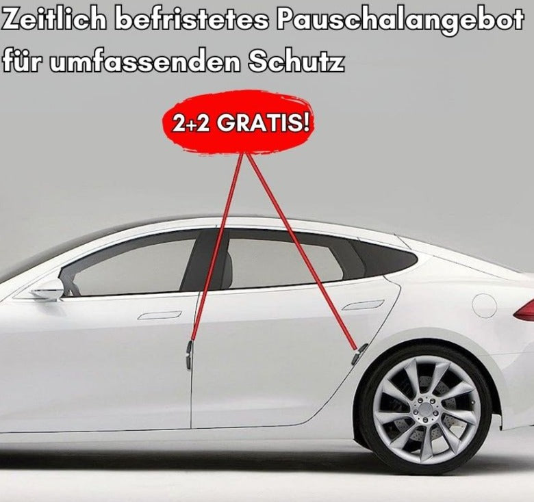 DellenSchutz™ – Beschermschild tegen Auto-Deuken & Krassen [2 + 2 Gratis]