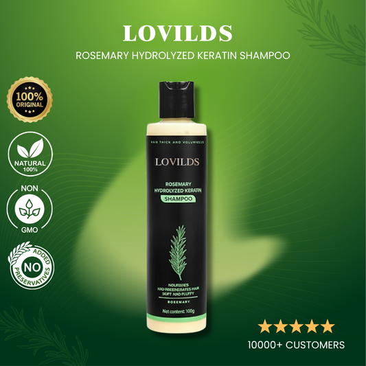 LOVILDS™ – Voor voller, dichter haar met gezond, sterk & glanzend haargroei [50% Korting]