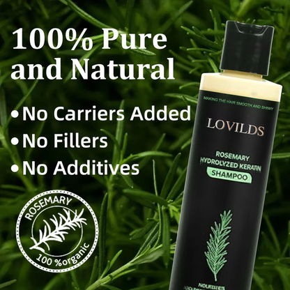 LOVILDS™ Haarserum – Voller, Dikker & Sterker Haar met Keratine & Rozemarijn
