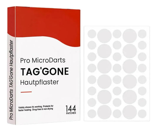 DermiTag™ - Pro MicroDarts TAG'Gone huidpleisters voor het verwijderen van huidtags [1 + 1 Gratis]