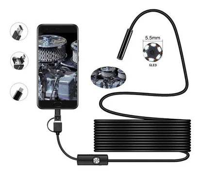 MiniScope™ – Hoogwaardige, waterdichte endoscoopcamera voor nauwkeurige inspecties [50% Korting]