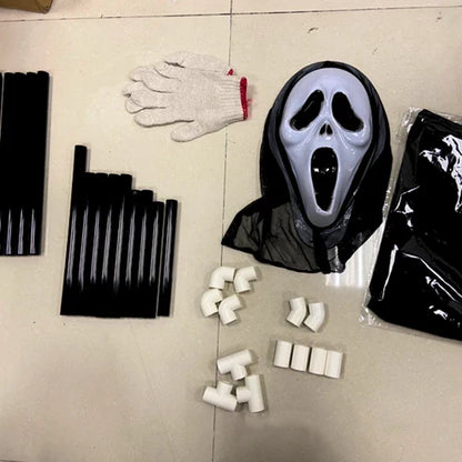 Vliegende Geest Halloween Decoratie met Steunpaal 200cm