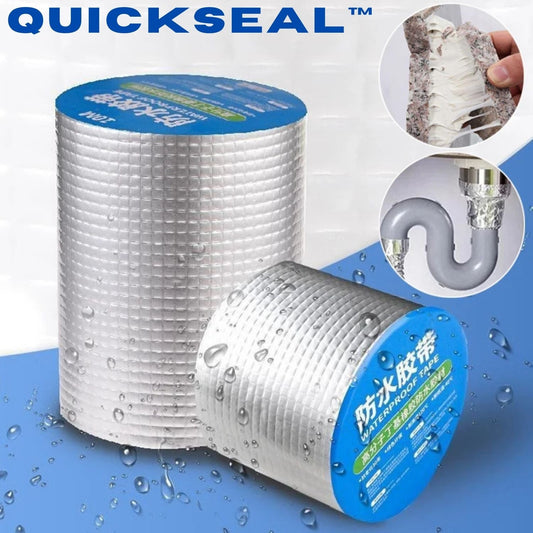 QuickSeal™ – Waterdicht & sterk hechtend voor pijp & dak, snelle betrouwbare afdichting [1 + 1 Gratis]