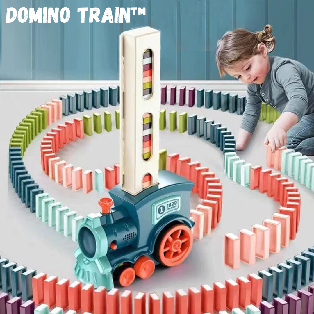 DominoTrain™ – Automatische dominotrein spel & plezier [50% Korting]