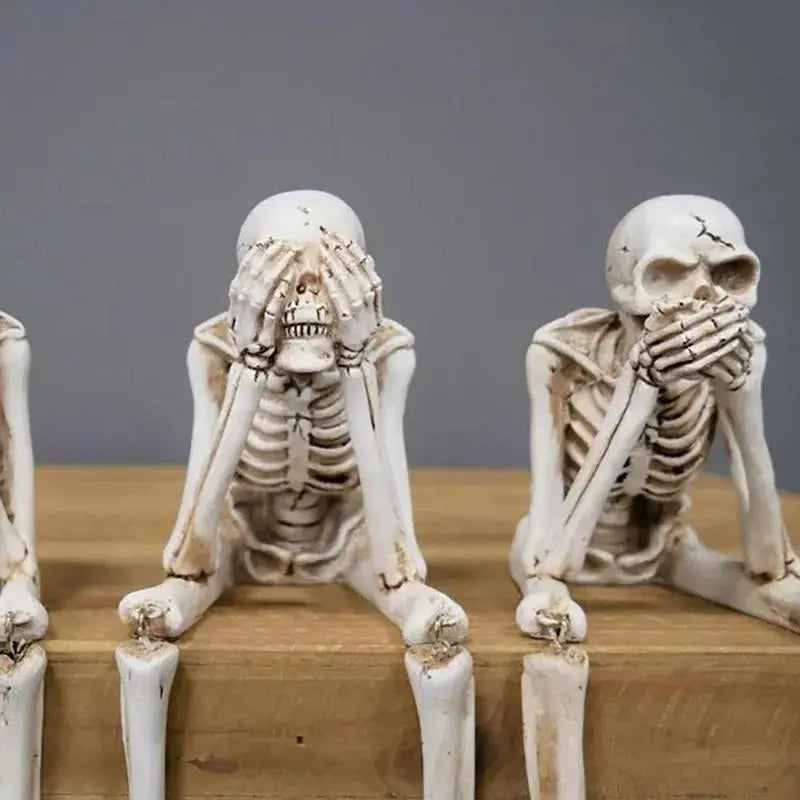 [Set van 3] SkullBudy™ – Griezelige haarddecoratie voor Halloween & feest [50% Korting]