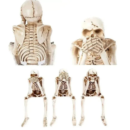 [Set van 3] SkullBudy™ – Griezelige haarddecoratie voor Halloween & feest [50% Korting]