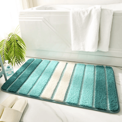 Ultrazachte badmat van microvezel – antislip & absorberend