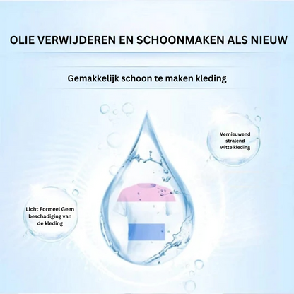 SpotFree Vlekkenverwijderaar – Krachtig & Snel voor Kleding [1+1 Gratis]