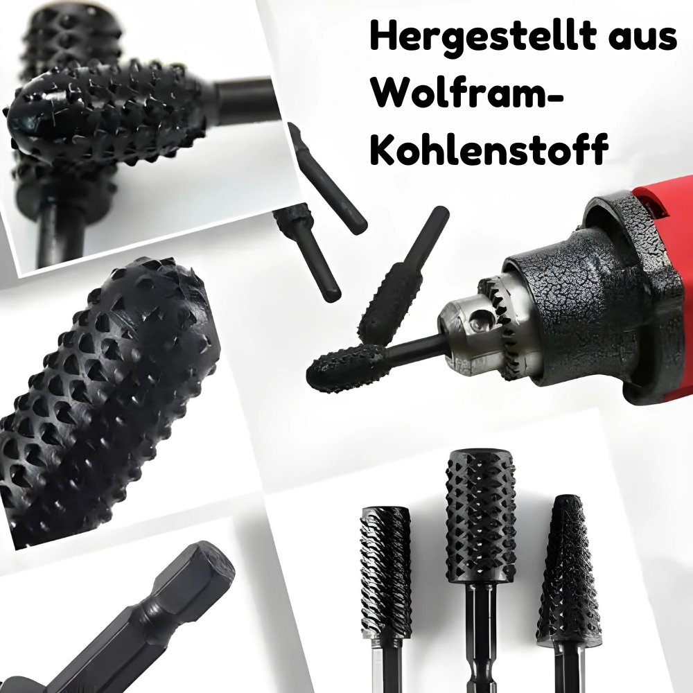 CarbiEdge™ Professionele Snijboorset – Koolstofstaal [Set van 5]