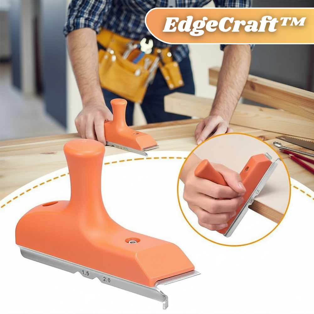 EdgeCraft™ – 3-in-1 Kantensnijder voor Tapijt, Laminaat & Behang